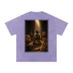 Jubilore "Daniel" Snow Washed Oversized Cotton T-Shirt