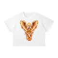 Jubilore Seraphim Women's Mineral Wash Raglan Crop T-Shirt
