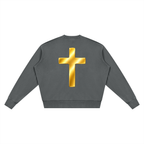 Jubilore "DVA"  Vintage Wash Crewneck Sweatshirt