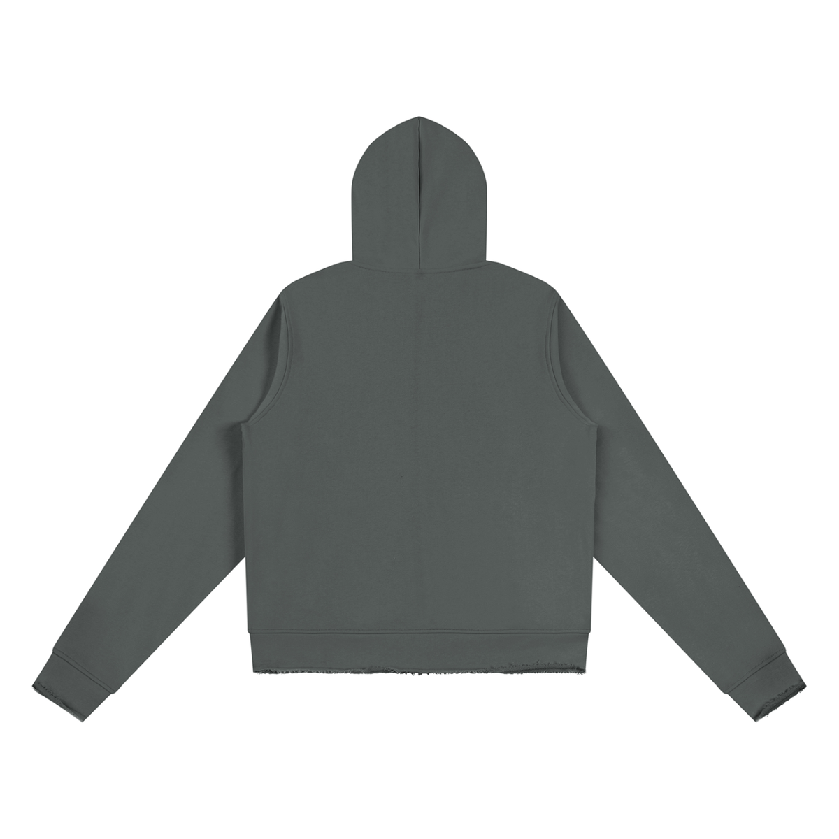 Jubiloré Women’s Raw Edge Full Zip Hoodie