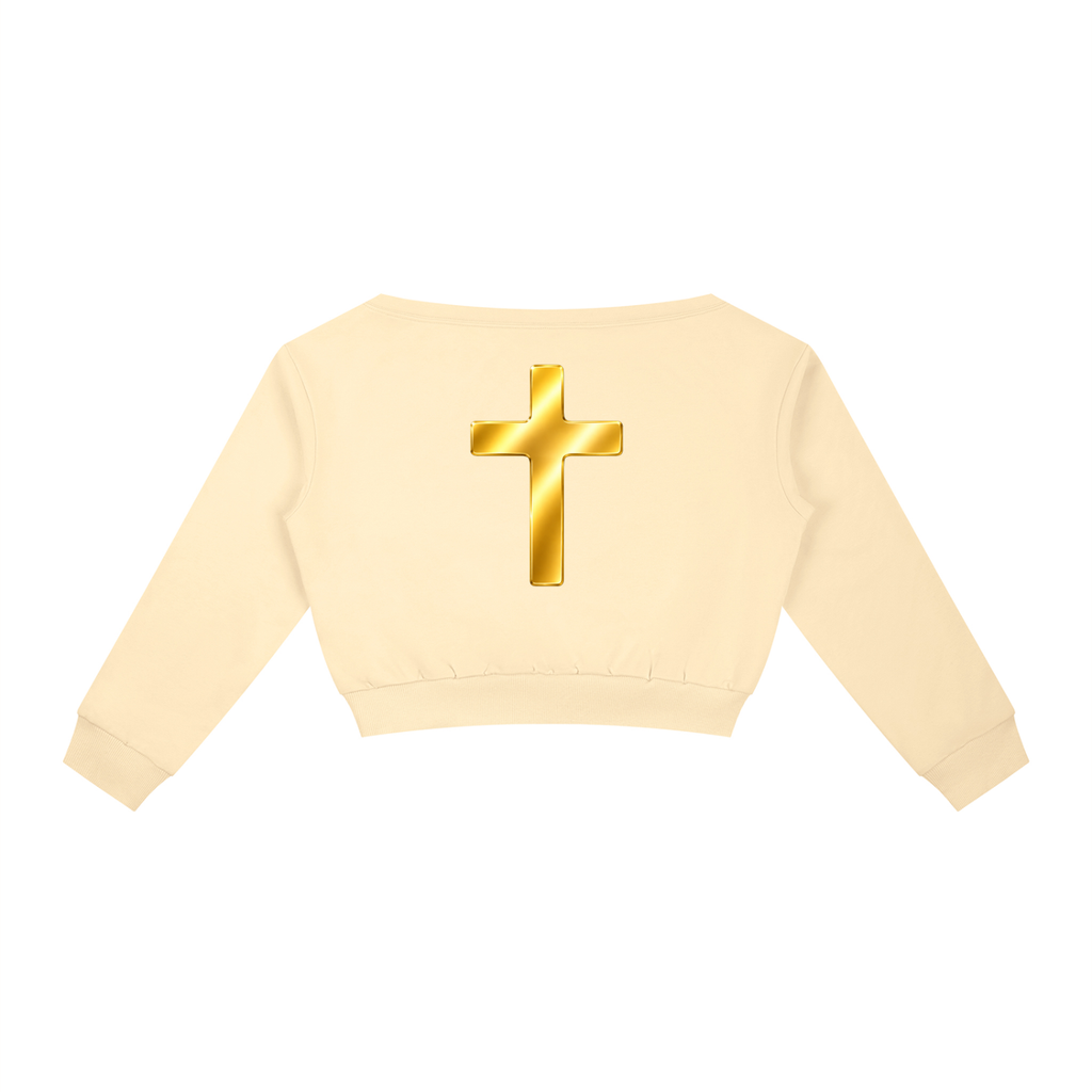 Jubiloré "BCA" Women's Off-Shoulder Sweatshirt