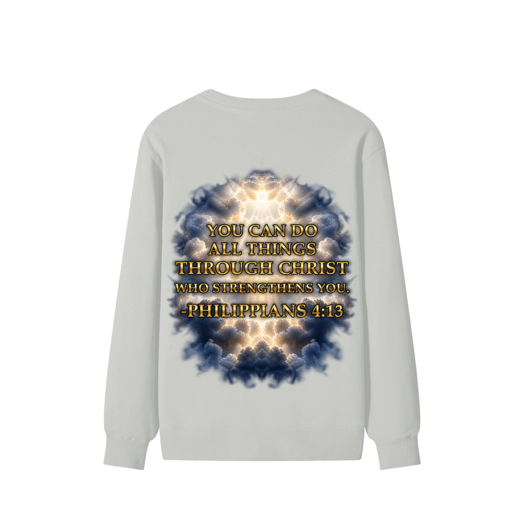 Jubilore "Christ Saves" Classic Unisex Cotton Sweatshirt