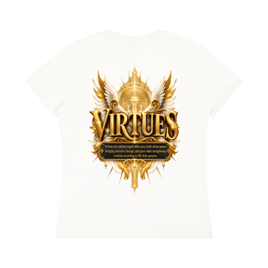 Jubiloré "Virtues" Women's Regular Fit Crewneck T-Shirt