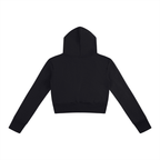 Jubiloré Women’s Slim Crop Full Zip Hoodie