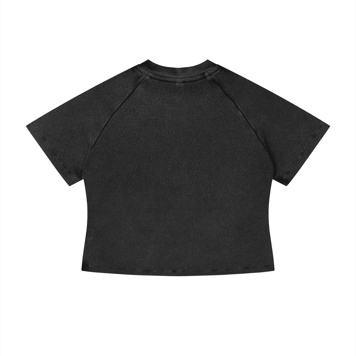 Jubiloré "JIG" Women's Mineral Wash Crop T-Shirt
