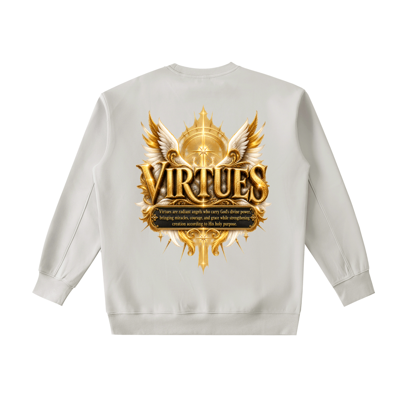 Jubilore "Virtues" Essential Heavyweight Crewneck Sweatshirt