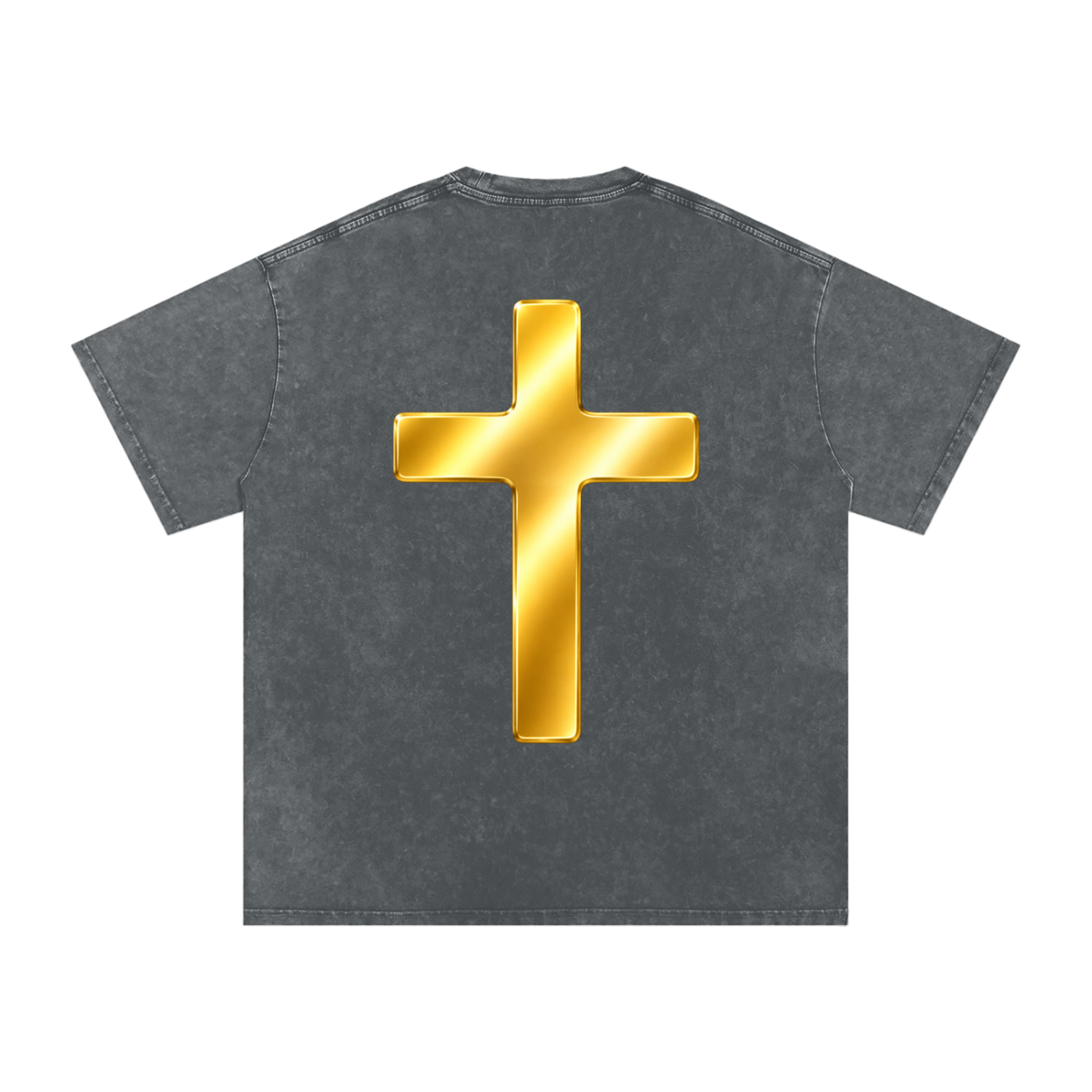 Jubilore "Shroud of Turin" Snow Washed Oversized Cotton T-Shirt