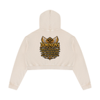 Jubiloré "Dominions" Women’s Mineral Washed Crop Hoodie